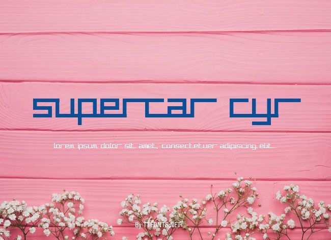 supercar cyr example